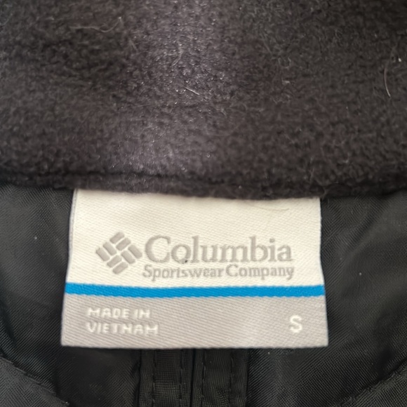 Columbia Women’s Zip Vest W/Pockets and Fleece Side Panels Sz Sm-EUC - Picture 2 of 6